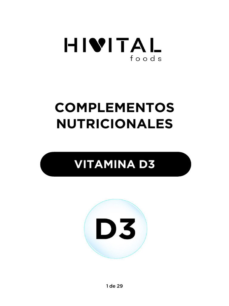 Ebook Vitamina D3 | PDF