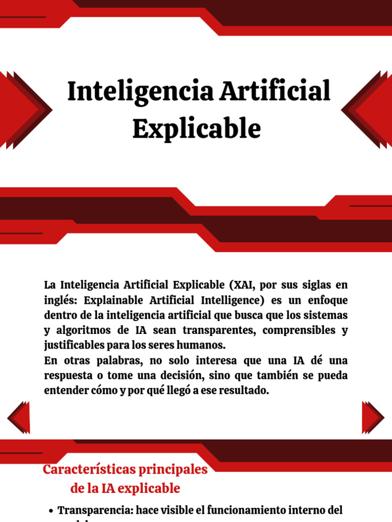 Ia Explicable | PDF | Inteligencia artificial | Inteligencia (IA) y ...