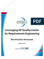 Leveraging HP QC For Reqs Engineering Best Practices