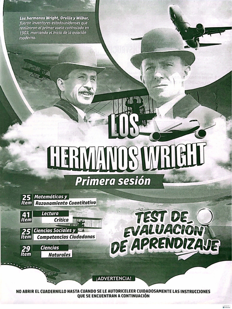 1°sesión Hermanos Wright | PDF