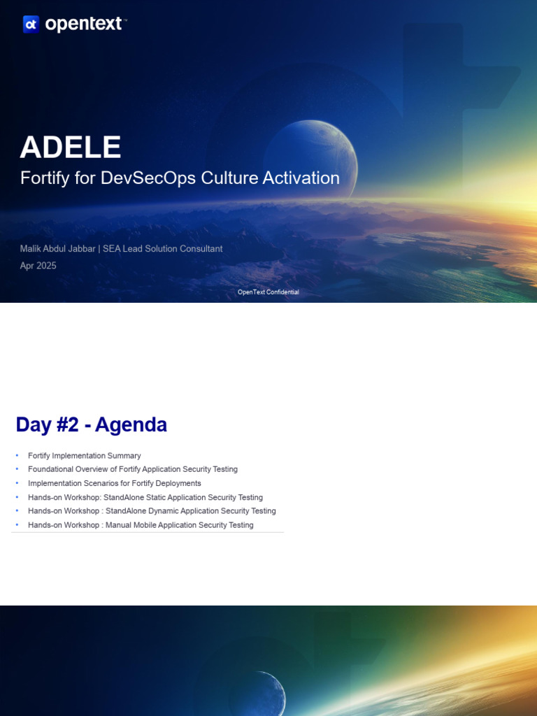 Fortify Telkomsel DevSecOps Day 2 | PDF | Software | Computer Security