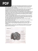 Ancien Pour Appareil Photo Notice Fuji Gsw690 Ii Pro Brochure