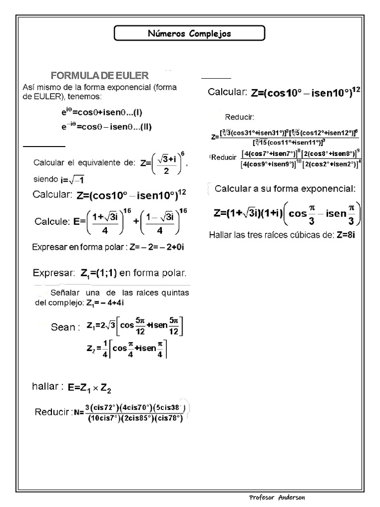 Álgebra - Tema 7 | PDF