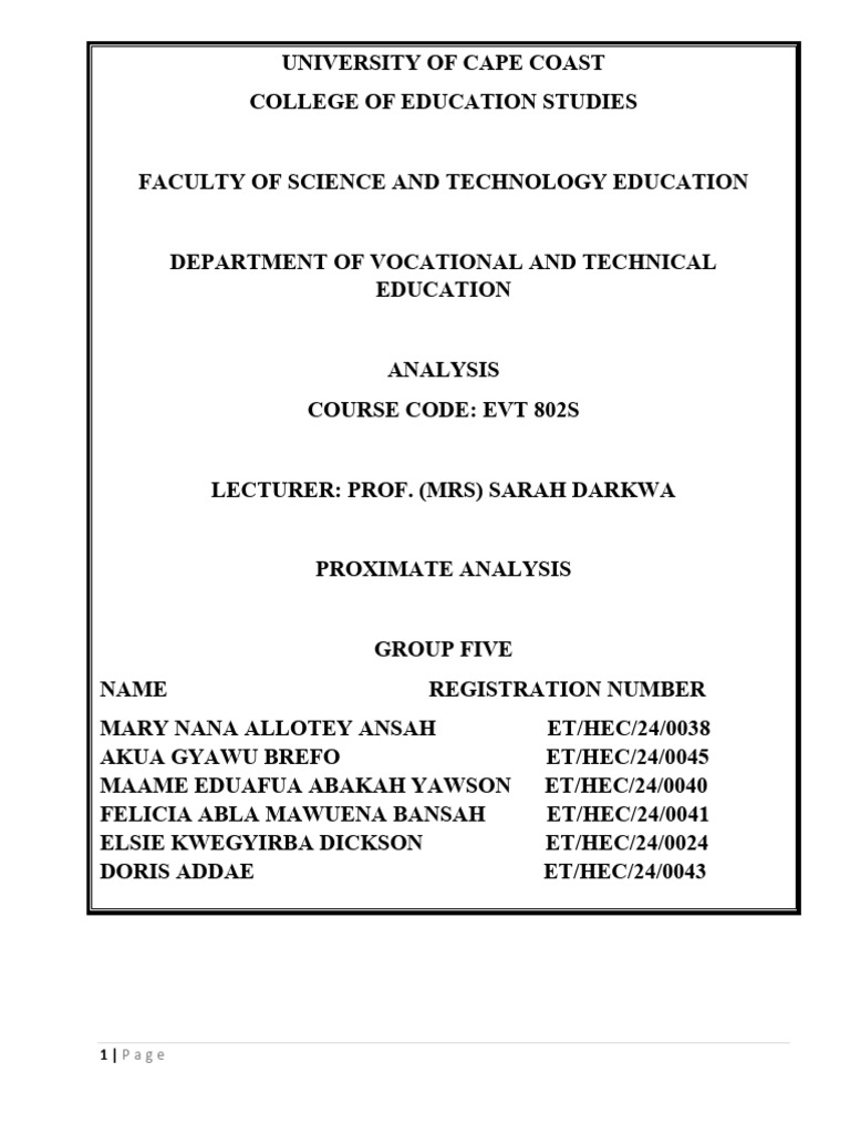 Proximate Analysis in Food Chemistry | PDF | Dietary Fiber | Diet ...