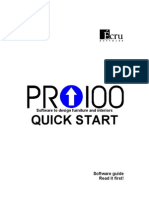 PRO100 Quick Start