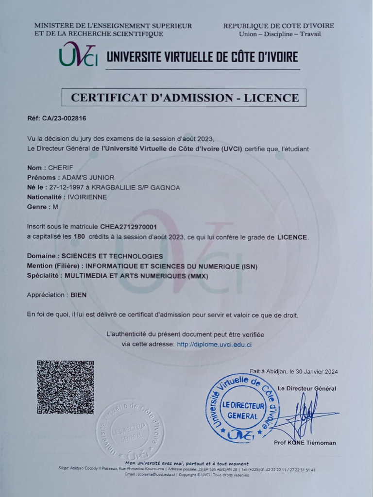 certificat-licence-pdf