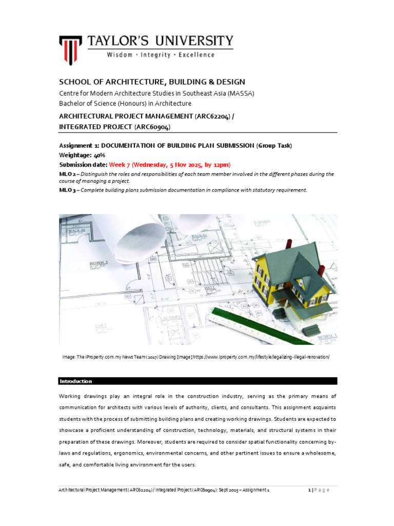 Building Plan Submission Guidelines | PDF | Drawing