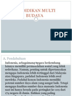 Pendidikan Multi Budaya 2