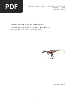 Tom And Jerry S Guide To The World Wide Web 2 0 Pdf Web 2 0 World Wide Web