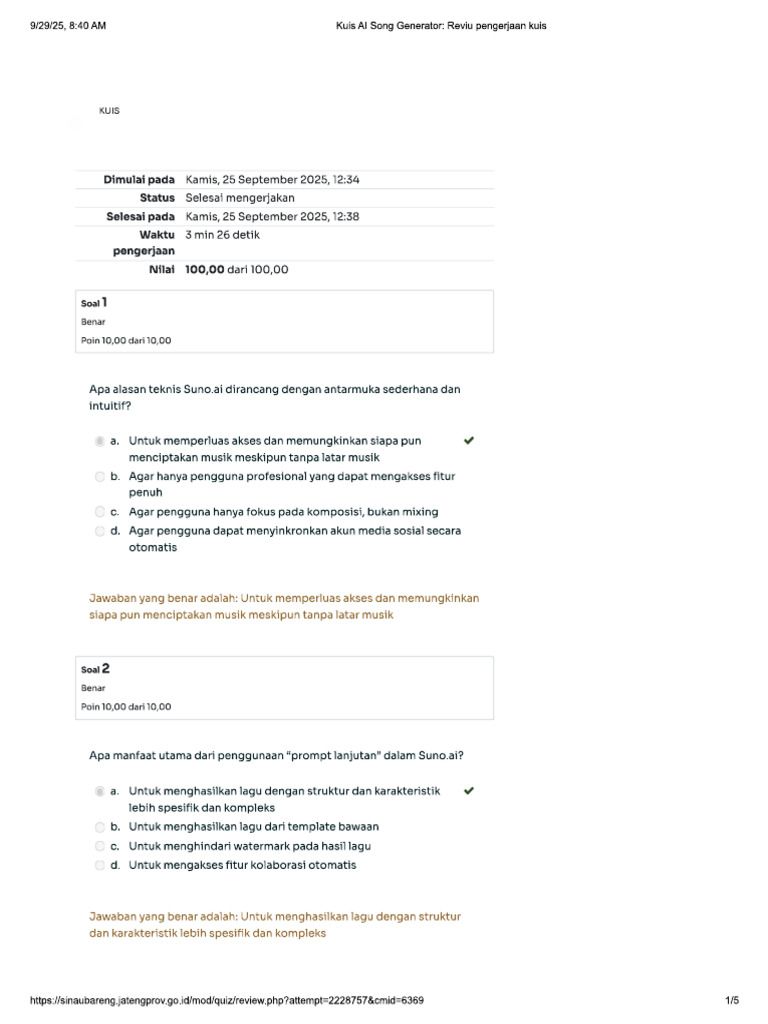Quis 10 Mooc | PDF
