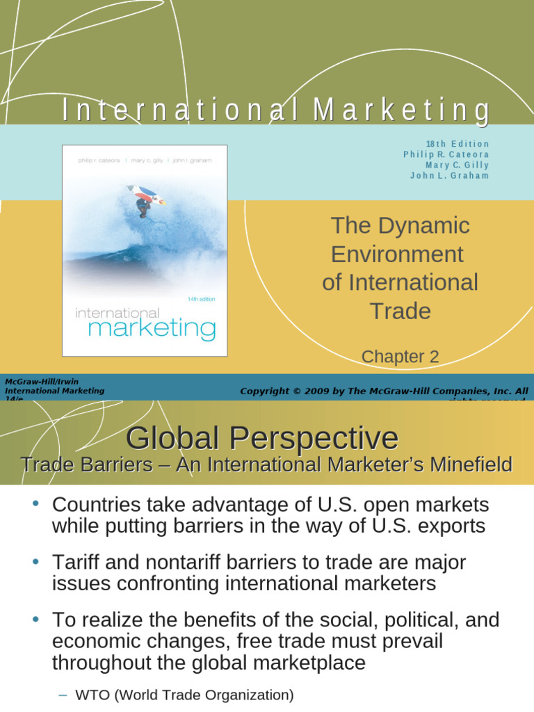 Trade Barriers in International Marketing | PDF | World Trade ...