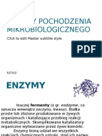 Enzymy Drobnoustrojów