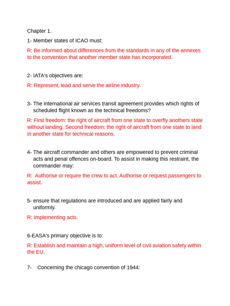 Air Law Corregido Final. | PDF | Visual Flight Rules | Instrument ...