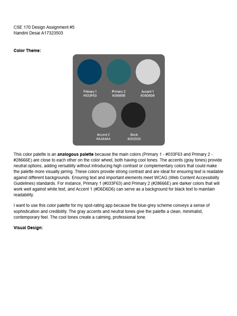CSE 170 Design Assignment #5 | PDF | Icon (Computing) | Graphic Design