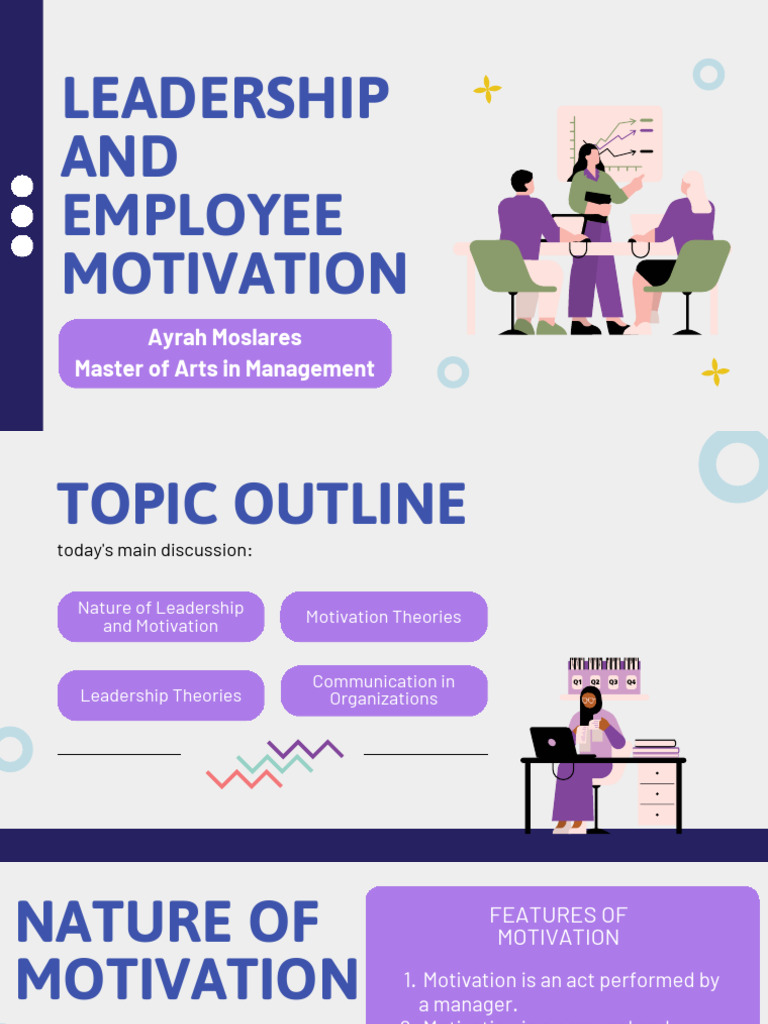 Leadership and Employee Motivation Insights | PDF | Leadership ...