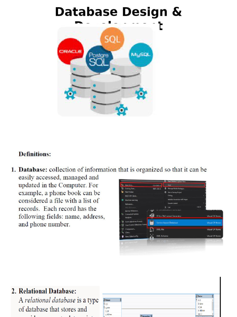 DB Design and Develoment | PDF | Data Management | Information Technology