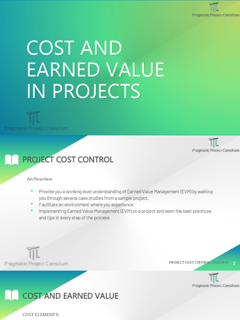 Project Cost Control & EVM Overview | PDF | Business