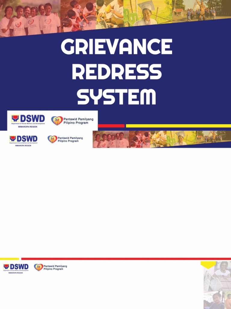 Module 3 - Session 3 - Grievance Redress System | PDF