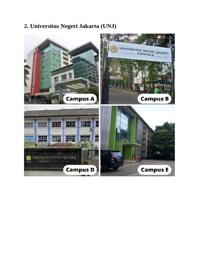 Keunggulan UNJ untuk Pelamar LPDP | PDF