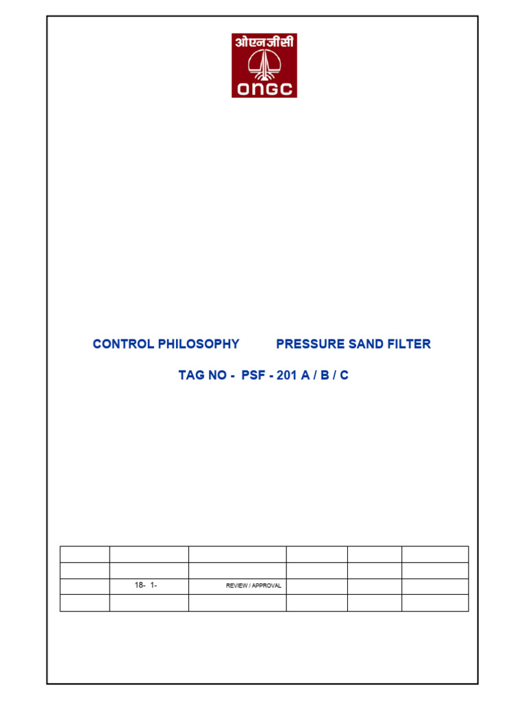 PSF Control Philosophy for LRDP | PDF | Pump | Gases