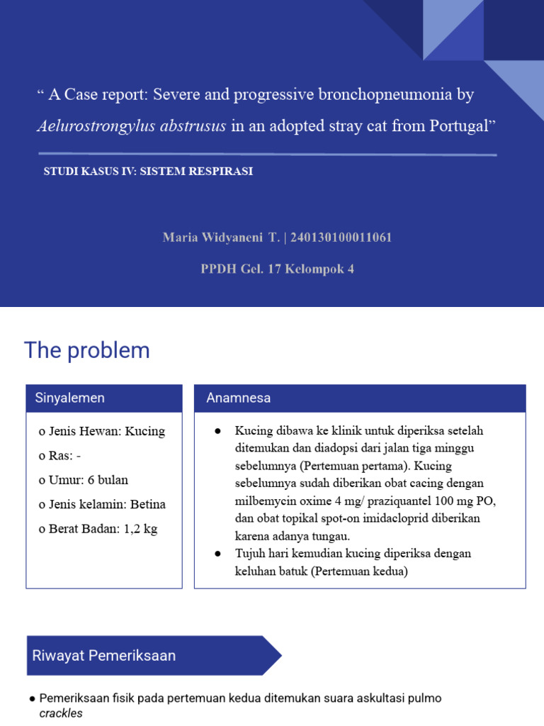Maria WIdyaneni - A Case Report Severe and Progressive Bronchopneumonia ...
