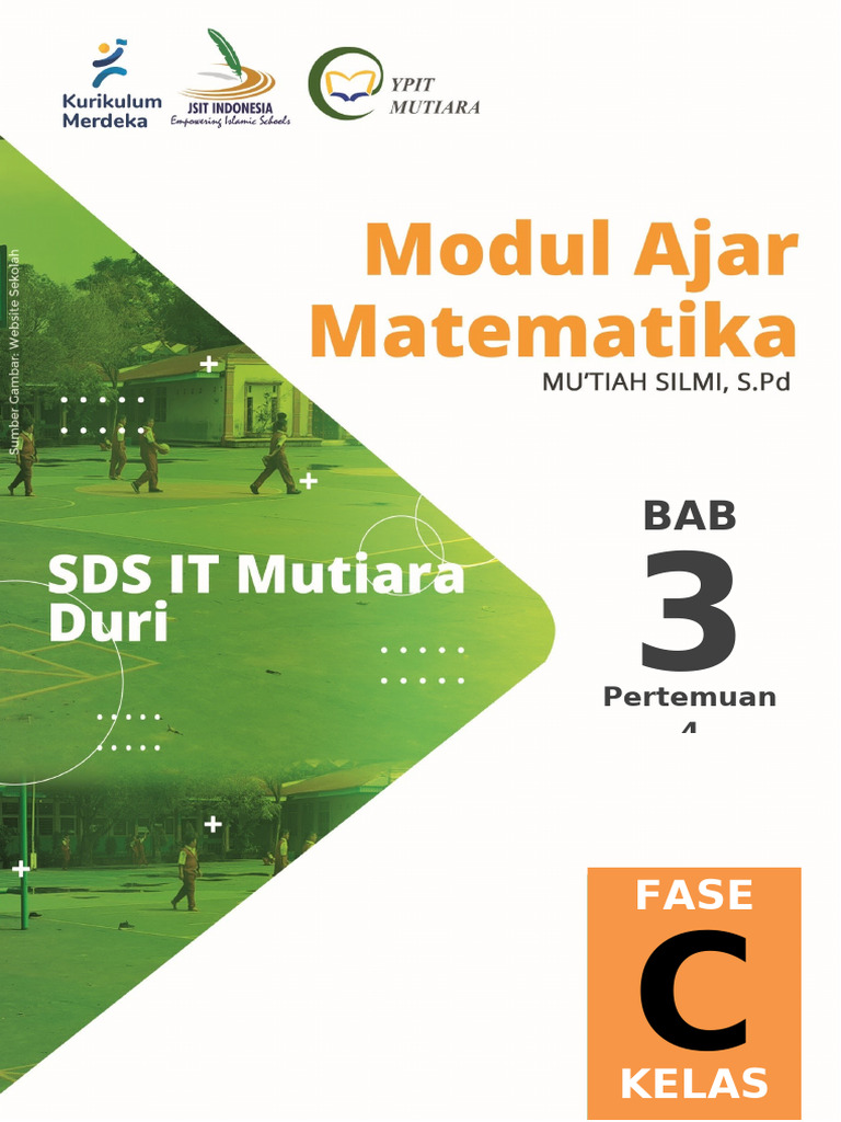 Modul Ajar Matematika Kelas 5 FPB | PDF