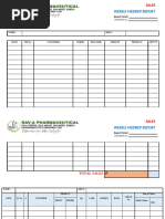 Cash Drop and Sales Summary Template | PDF | Cash | Payments
