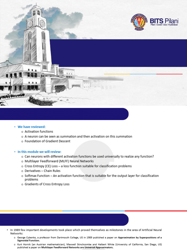 Multilayer Feedforward Neural Networks Guide | PDF | Deep Learning ...