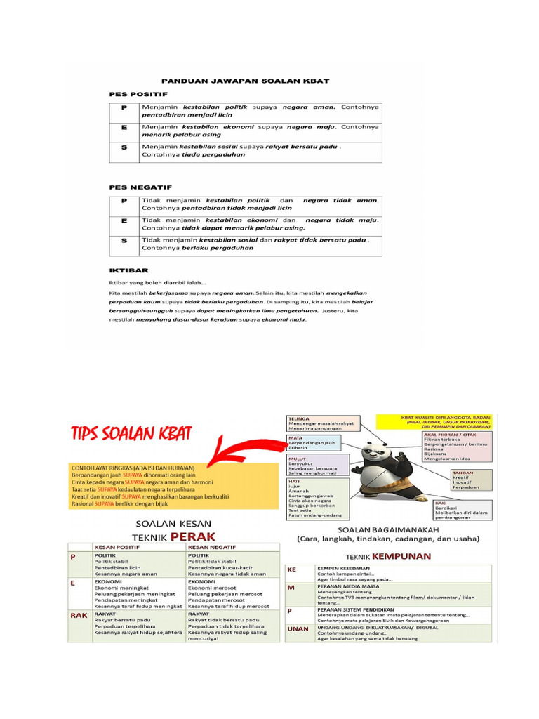 Tips Kbat | PDF