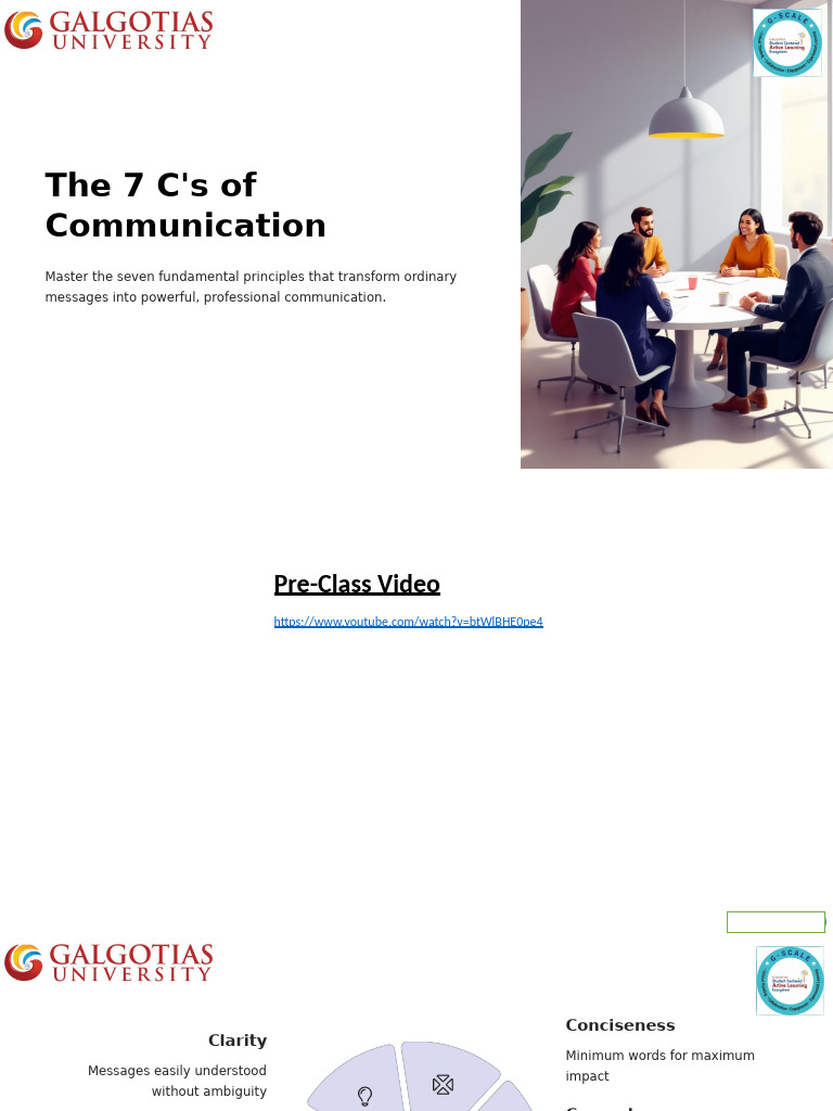 Mastering the 7 C's of Communication | PDF | Communication | Information