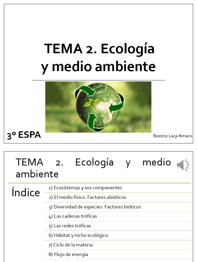 Ecología: Ecosistemas y Factores Clave | PDF | Ecología | Ecosistema