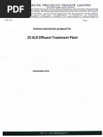 MBBR Process Flow for Sewage Treatment | PDF