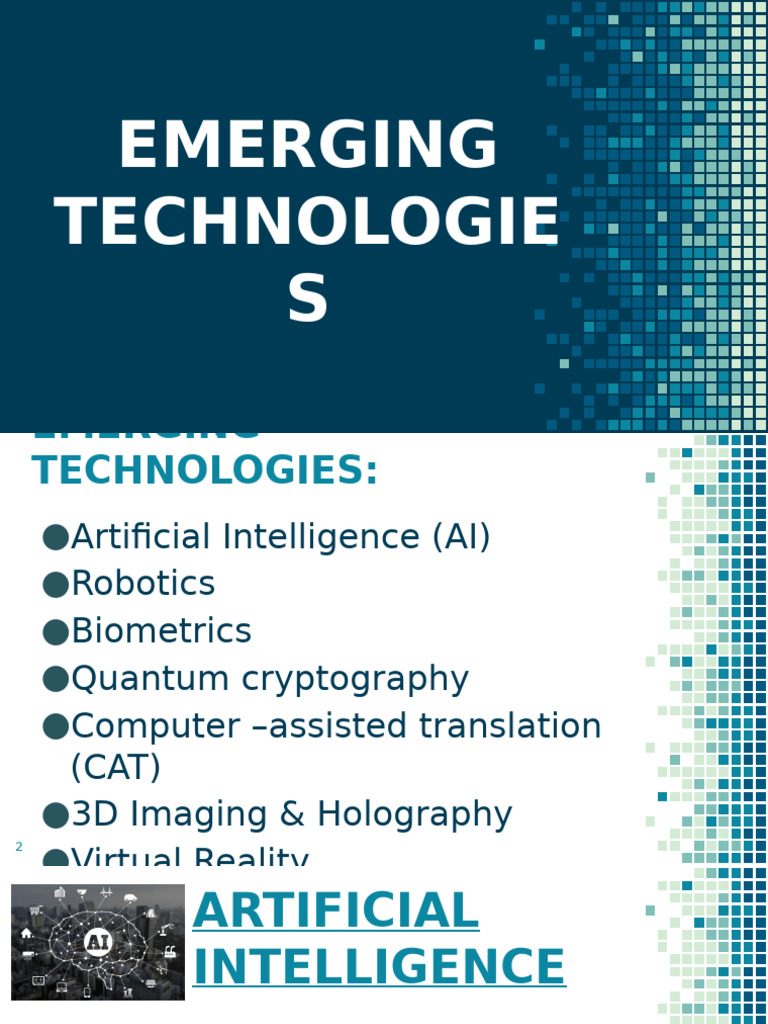 Overview of Emerging Technologies | PDF | Encryption | Cryptography