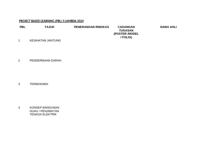 Project Based Learning 3l | PDF