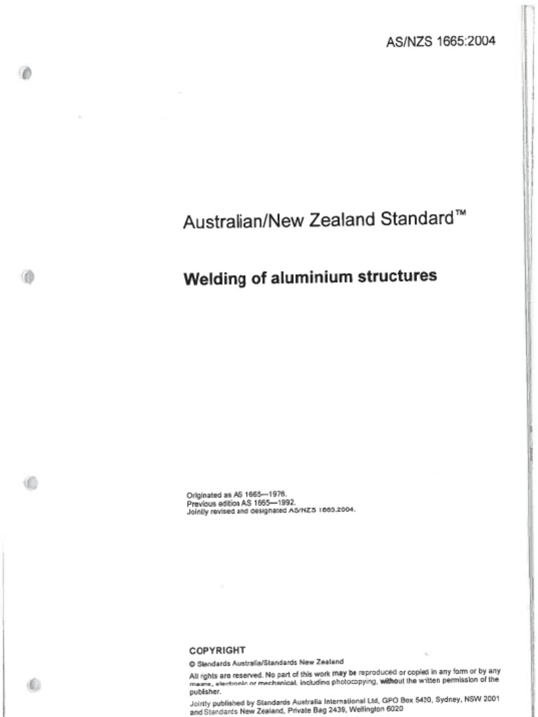 As 1665 2004 Aluminium | PDF