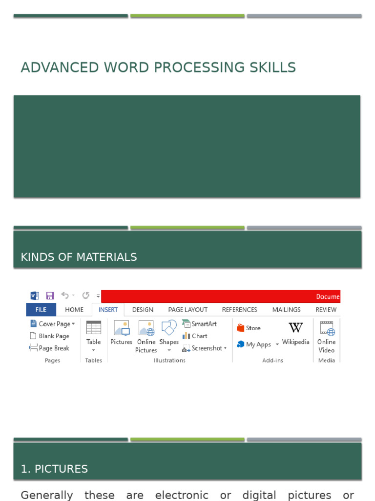 Mastering Image Types and Placement in Word | PDF | Digital Technology ...