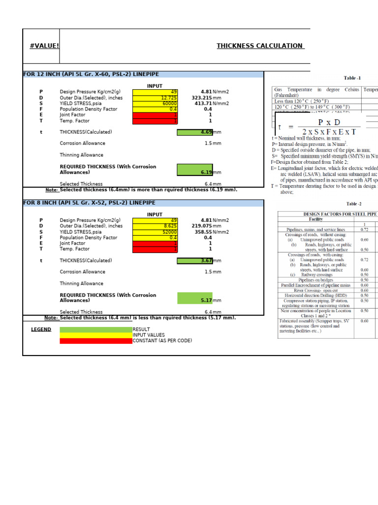 WT Calculation SV101 | PDF | Mechanical Engineering | Applied And ...
