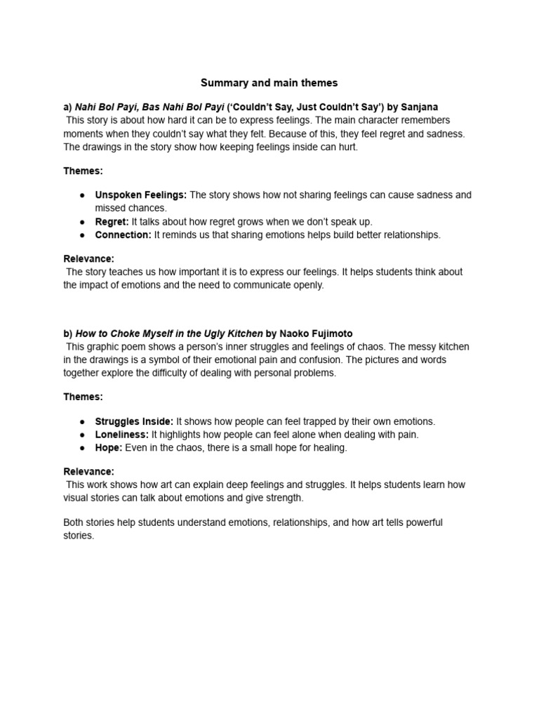 (Modue 3) Chapter 3 - Graphic Narratives | PDF