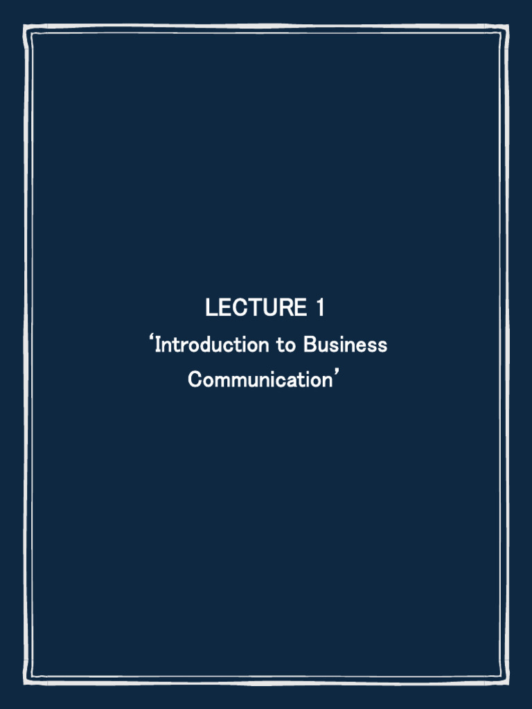 Business Communication Essentials | PDF | Communication | Nonverbal ...
