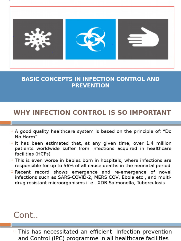 Infection Control Basics in Healthcare | PDF | Hospital Acquired ...