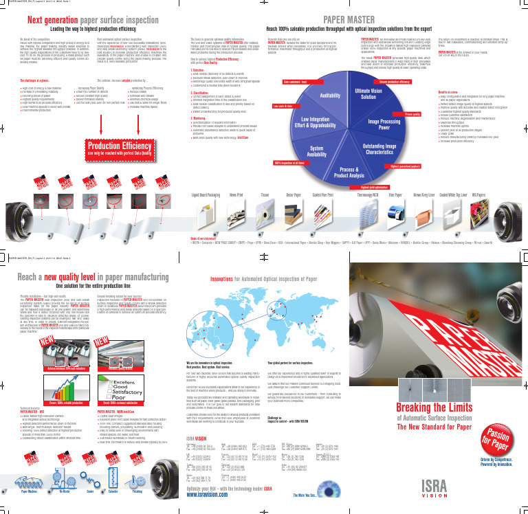4 Brochure Paper Master 2014 en High | PDF | Paper