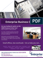 Enterprise Business Centres: Small Offices, Low Overheads - Let Us Help You Out