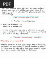 Error Analysis in Class 11 Physics | PDF