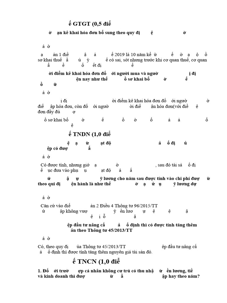 Kê Khai Thuế GTGT | PDF