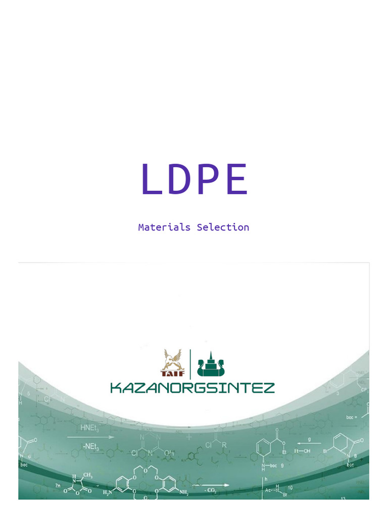 LDPE Grades and Applications Guide | PDF | Polyethylene | Strength Of ...