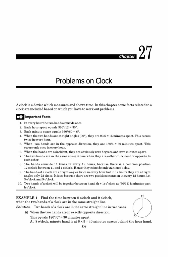 Clcoks | PDF