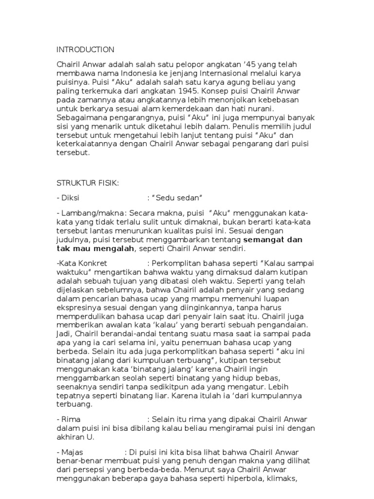 Gratis Download Gambar Struktur Fisik Dan Batin Puisi Terkeren by Cikimm.com