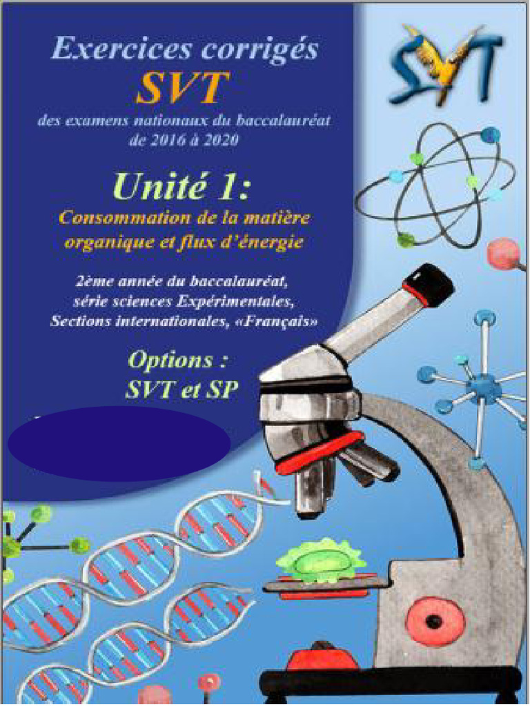 Sujets et corrigés Bac SVT et SP | PDF