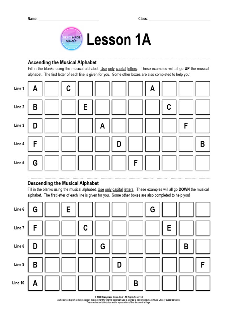 RML Lesson 1A | PDF | Written Communication | Writing