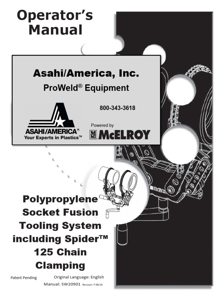 Polypropylene Socket Fusion Manual | PDF | Pipe (Fluid Conveyance ...